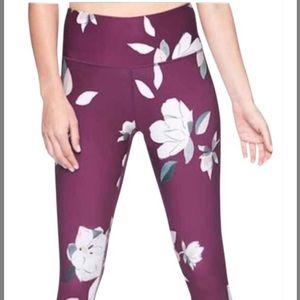 NWT - Athleta Floral Elation 7/8 Tight